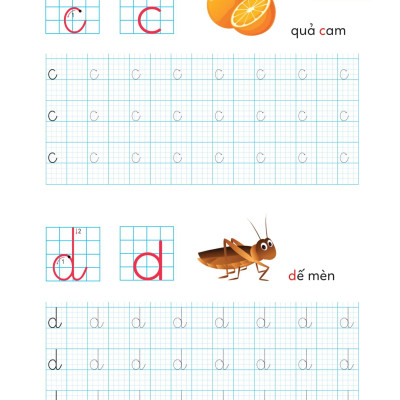Hello Chào Lớp 1 - Tô Chữ Cái Tiếng Việt