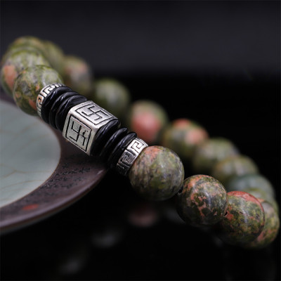 Vòng tay chữ vạn Bình An by ANQLO