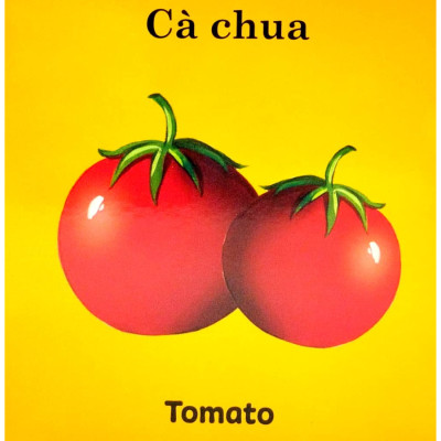 Rau Củ Quả - Giúp Bé Nhận Biết Thế Giới Xung Quanh ( Song Ngữ Anh Việt )