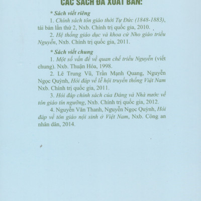 Chính sách tôn giáo thời Tự Đức (1848 - 1883)