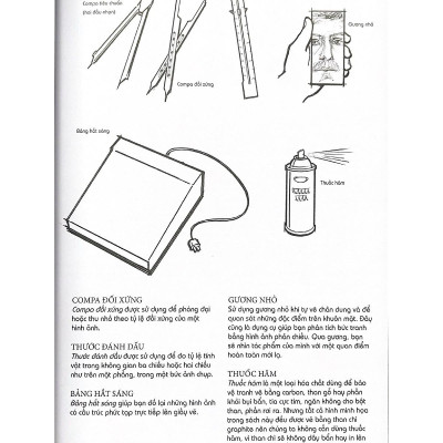 Bí Quyết Vẽ Tranh Chì Cho Người Mới Bắt Đầu (Tái Bản 2024)
