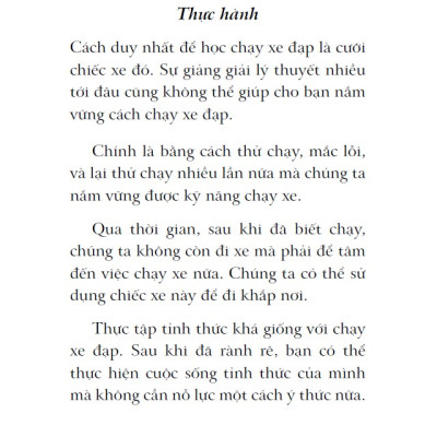 Bí Quyết Sống Tỉnh Thức Trong 8 Ngày (Bìa mềm)