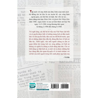 TRƯỜNG SA 1988 - Hồ Sơ Một Sự Kiện Lịch Sử - Võ Hà - (bìa mềm)