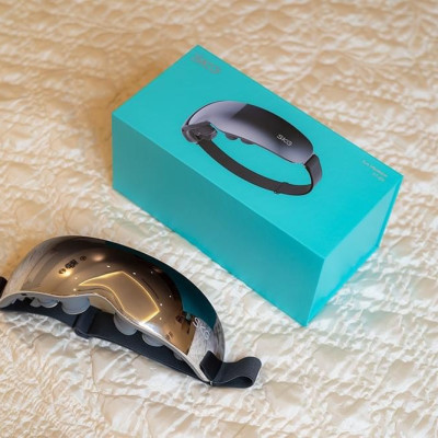 Kính Massage Mắt SKG E7 giúp Tăng Thị Lực, giảm Khô, Mỏi Mắt với 18 kiểu Mát-xa và Chườm nóng