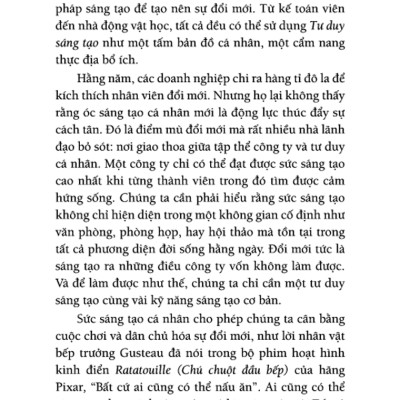 Tư Duy Sáng Tạo: Làm Chủ 6 Kỹ Năng Khơi Nguồn Đổi Mới _TRE