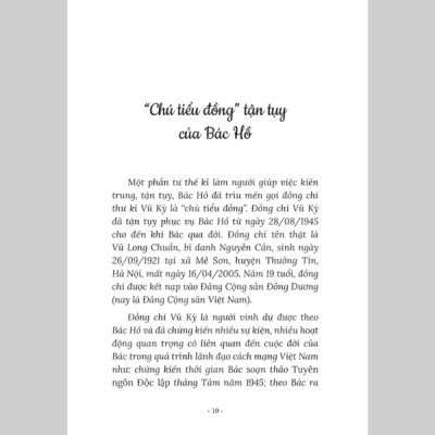 Thư Kí Bác Hồ Kể Chuyện