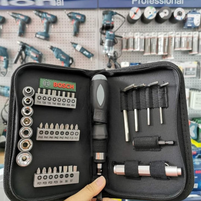 BỘ VẶN VÍT ĐA NĂNG 38 MÓN BOSCH 2607019506 - HÀNG CHÍNH HÃNG