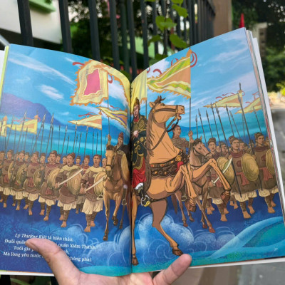 (In màu) LỊCH SỬ NƯỚC TA - Hồ Chí Minh - Lê Minh Hải minh họa - NXB Kim Đồng