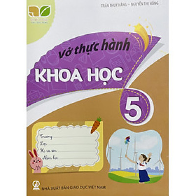 Sách - Vở thực hành Khoa học lớp 5 (HB)