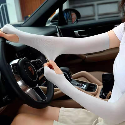 Ống Tay Chống Nắng Xỏ Ngón, Găng Tay Chống Nắng Hàn Quốc Chống Tia UV Dành Cho Nam Và Nữ Let