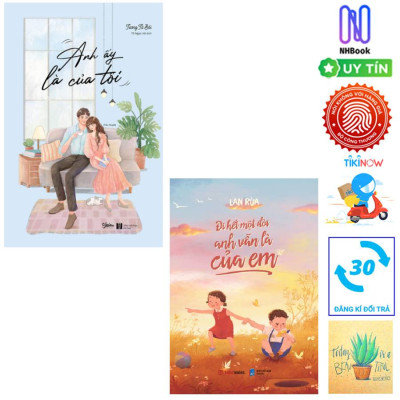 Combo Anh Ấy Là Của Tôi và Đi Hết Một Đời Anh Vẫn Là Của Em ( tặng sổ tay xương rồng)