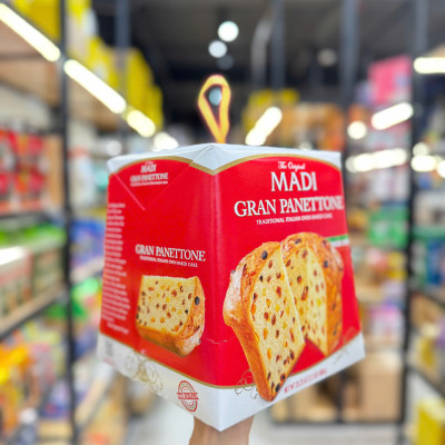 Bánh Mì Gan Panettone Madi Italian Cake Nhập Khẩu Ý (1000g)