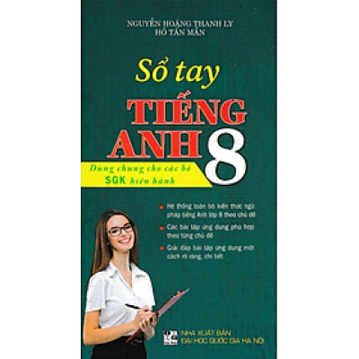 Sổ Tay Tiếng Anh Lớp 8 (Dùng Chung Cho Các Bộ SGK Hiện Hành) _HA