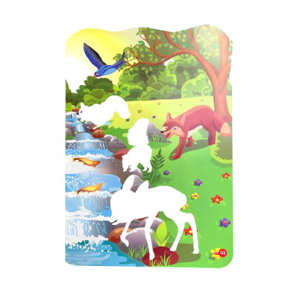 Sticker Dán Hình Thông Minh - Thế Giới Động Vật (VT)