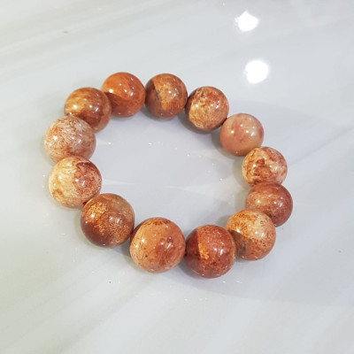 Vòng Tay Nam San Hô Hóa Thạch Mới size vòng 16mm 13 hạt đúng cung sanh tốt Màu Đỏ Hoa Đẹp Sang đỏ dãy núi tự nhiên Vòng hàng hiếm bóng nam đeo đẹp may mắn sang tay lắm ạ