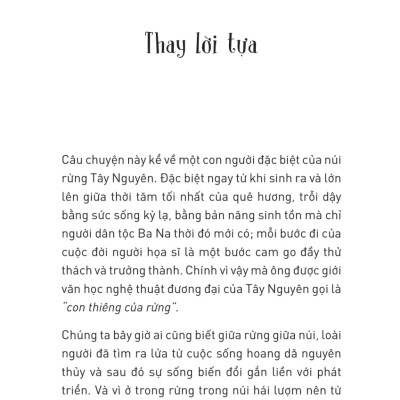 Văn Học Thiếu Nhi - Con Thiêng Của Rừng - TRE