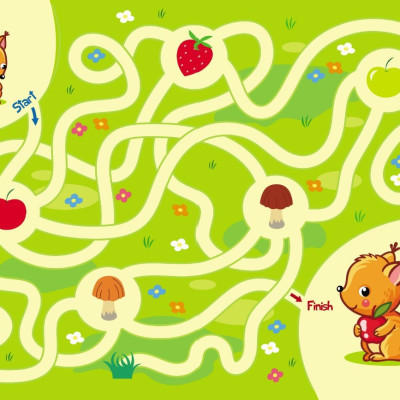 Bộ sách Trò chơi MÊ CUNG phát triển trí tuệ 1234 - phiên bản Wipe Clean: Viết xóa được (dành cho trẻ từ 2-6 tuổi)