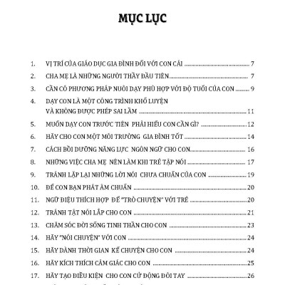 101 Điều Cần Biết Để Nuôi Dạy Con Nên Người 