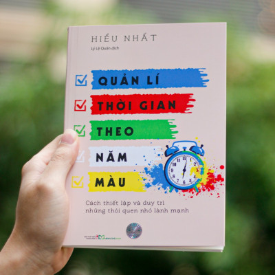 Sách: Quản Lí Thời Gian Theo Năm Màu