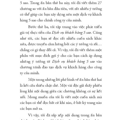 Dịch Vụ Khách Hàng 5 Sao (Tái Bản 2022)