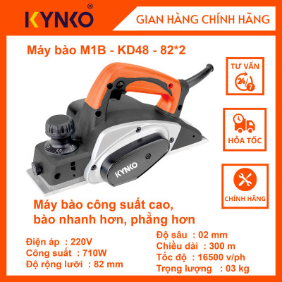 Máy bào gỗ cầm tay chính hãng Kynko M1B- KD48 -82*2 # 6483 giá tốt