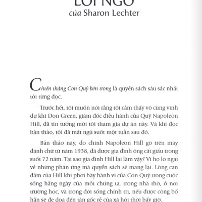 Sách - Chiến Thắng Con Quỷ Bên Trong - Để Tự Do Và Thành Công