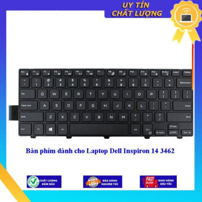 Bàn phím dùng cho Laptop Dell Inspiron 14 3462 - Hàng Nhập Khẩu New Seal