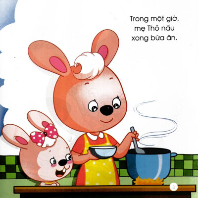 Thỏ Thông Minh Và Giờ Phút Giây -Song Ngữ Việt - Anh