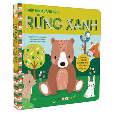Sách - Ghép Hình Sáng Tạo - Rừng Xanh