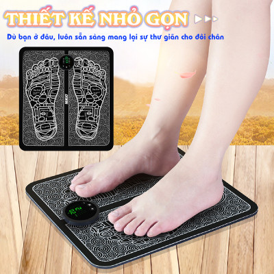Thảm massage chân xung điện Nikio NK-106 - Massage huyệt đạo bàn chân, lưu thông máu huyết