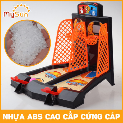 Bộ đồ chơi bóng rổ mini cho bé trai bộ trò chơi 2 người đối kháng trẻ em MySun