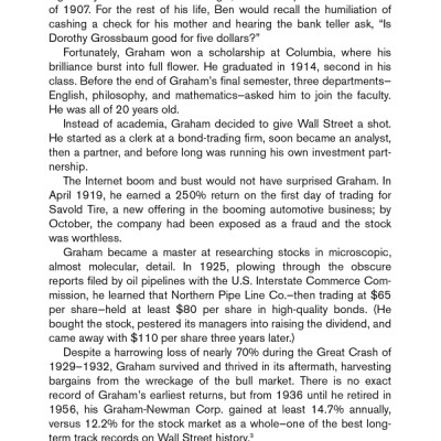 The Intelligent Investor: The Definitive Book on Value Investing. A Book of Practical Counsel (Revised Edition)