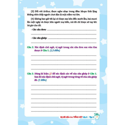 Sách - Bộ Đề Kiểm Tra Tiếng Việt Lớp 5 - Tập 2 - Kết Nối Tri Thức - Minh Thắng