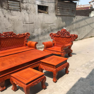 Bộ Bàn Ghế Hoàng Gia Gỗ Gõ Đỏ