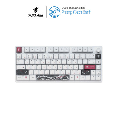 Bàn phím từ HE Yuki Aim x Arbiter Polar75 8K Dragon Edition - Oni 2.0 Collection (Limited Edition) - Hàng Chính Hãng