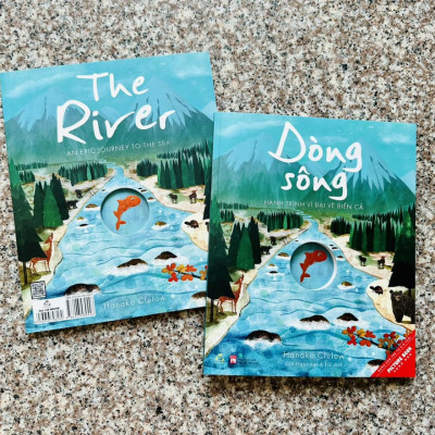 [THIÊN NHIÊN DIỆU KỲ] - Dòng Sông - Hành Trình Vĩ Đại Về Biển Cả - Sách Song Ngữ