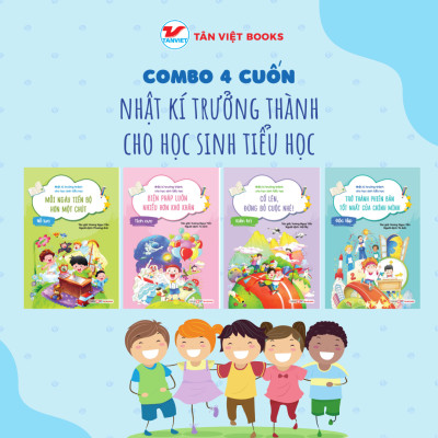 Combo Nhật Ký Trưởng Thành Cho Học Sinh Tiểu Học 2  ( Bộ 4 Cuốn)
