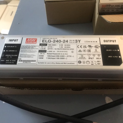 Nguồn LED 24V 10A ELG-240-24 Meanwell Hàng chính hãng