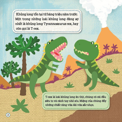 Ghép Hình Phát Triển IQ - Chuyện Kể Về Khủng Long