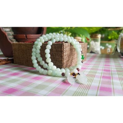 Vòng tay cẩm thạch quấn 3 vòng