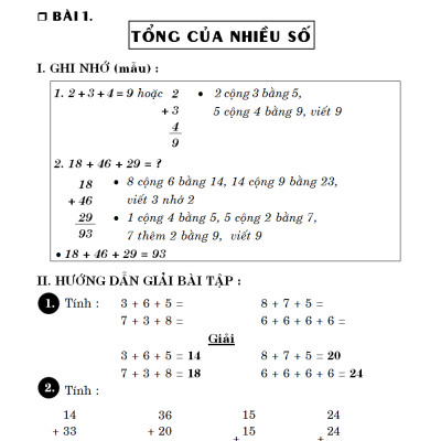 Giải Bài Tập Toán 2 tập 2 - Lê Mậu Thông - KV