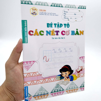 Tủ Sách Mầm Non - Bé Tập Tô - Các Nét Cơ Bản