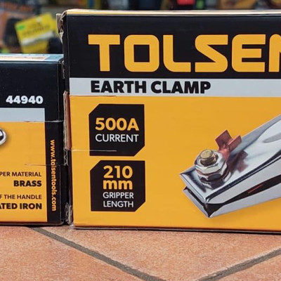 KẸP ĐẤT (MÁX) 300A, 500A TOLSEN 44940, 44941 - HÀNG CHÍNH HÃNG