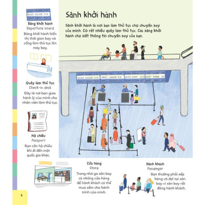  Bộ Chuyên gia từ vựng: Có gì trong thành phố - Có gì ở sân bay (02 cuốn lẻ) - Bản Quyền