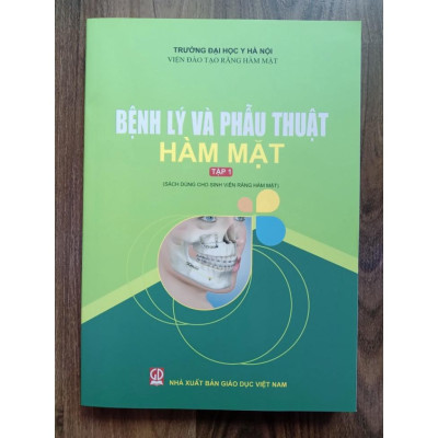 Sách - Combo Bệnh Lý Và Phẫu Thuật Hàm Mặt Tập 1- Tập 2 Dùng cho sinh viên răng hàm mặt (DN)