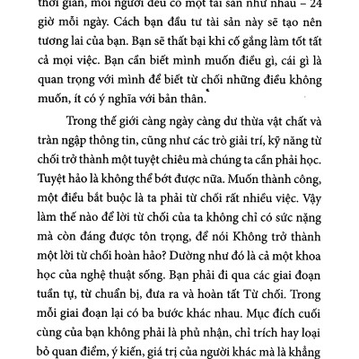 Lời Từ Chối Hoàn Hảo ( Tặng Bookmark Tuyệt Đẹp )