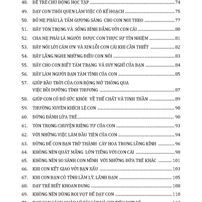 101 Điều Cần Biết Để Nuôi Dạy Con Nên Người 