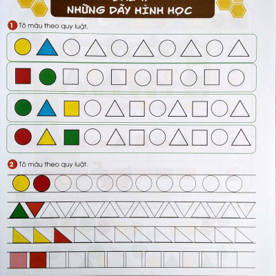 Sách Ong Vàng Học Toán Dành Cho Trẻ 4-6 Tuổi - Tập 4