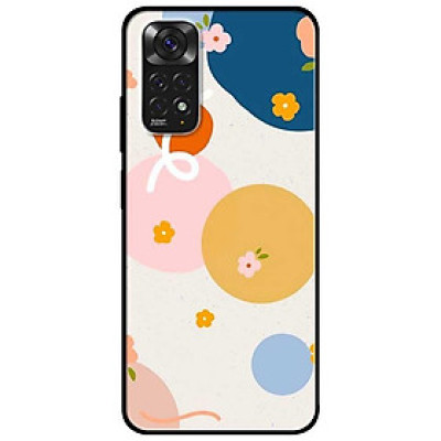 Ốp lưng dành cho Xiaomi Redmi Note 11 4G mẫu Hoa Vòng Tròn