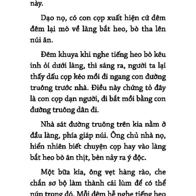 Văn Học Thiếu Nhi - Những Truyện Kỳ Thú Về Cọp Chưa Ai Kể